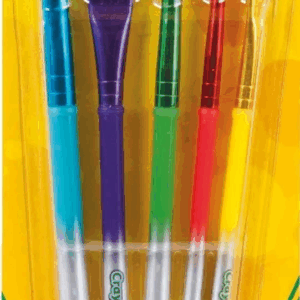 Set 5 pinceles crayola
