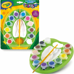 Set temperas lavables crayola