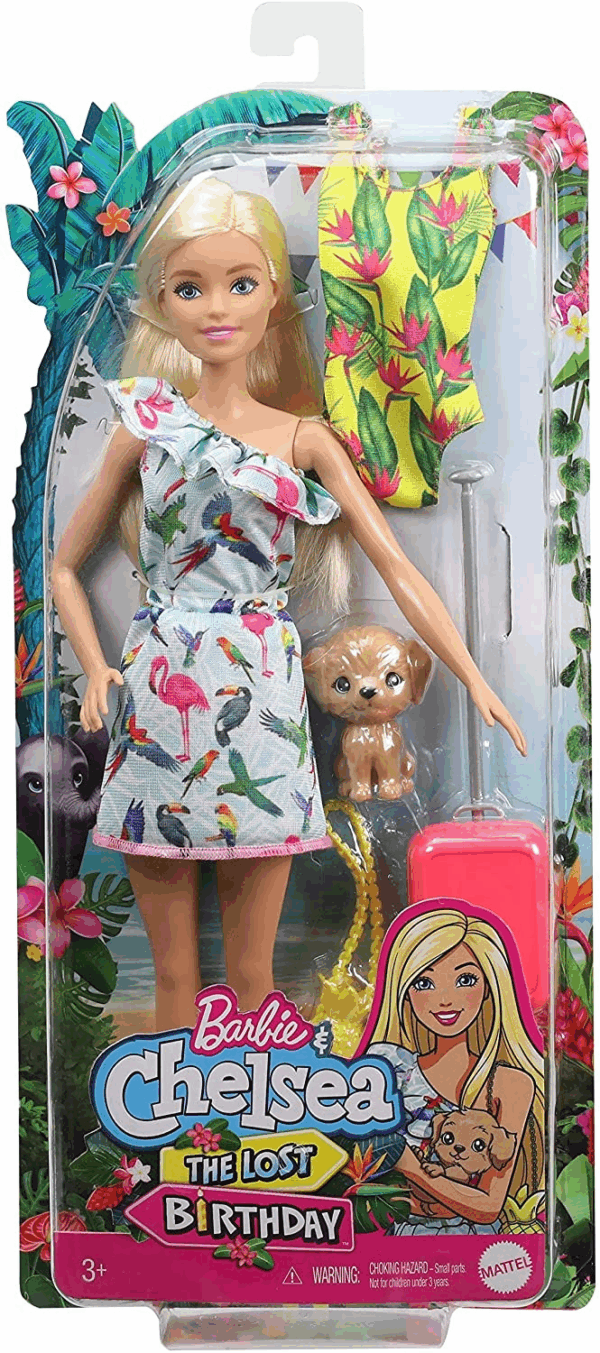 Barbie con maleta y Accesorios Mattel GRT87