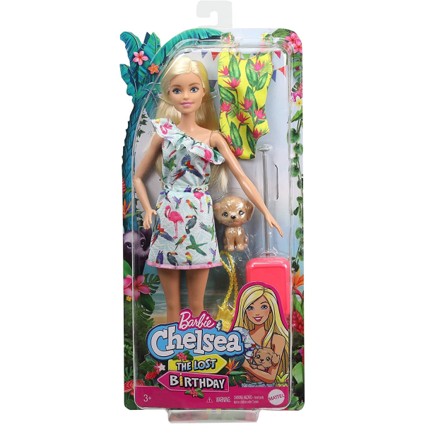 Barbie con maleta y Accesorios Mattel GRT87
