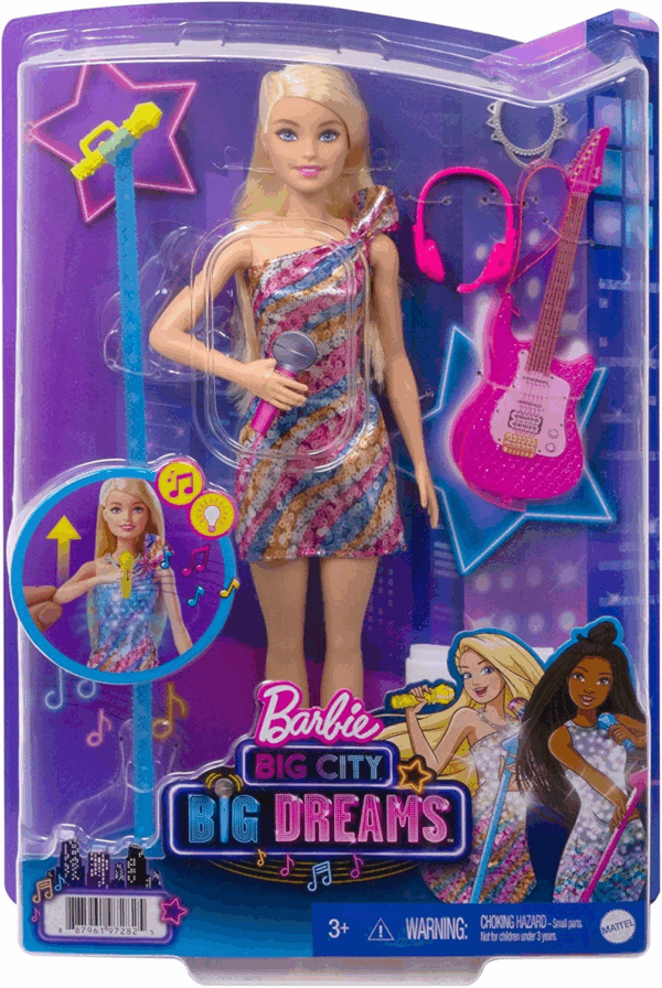 Barbie Malibu Musica Mattel GYJ23