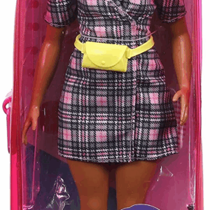 Barbie Fashionista 161 Vestido Cuadros Mattel GRB53