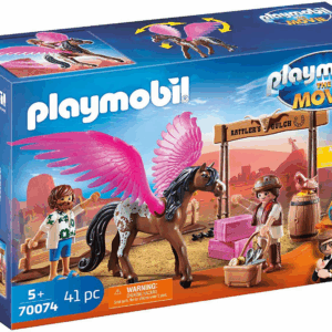Marla, Del y caballo con alas playmobil 70074
