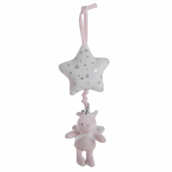 Estrella Unicornio Caja Musical 38 cm Llopis