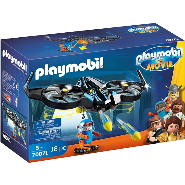 Robotitron con dron playmobil 70071