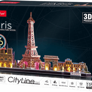 Puzzle 3D Paris Led Cubic Fun