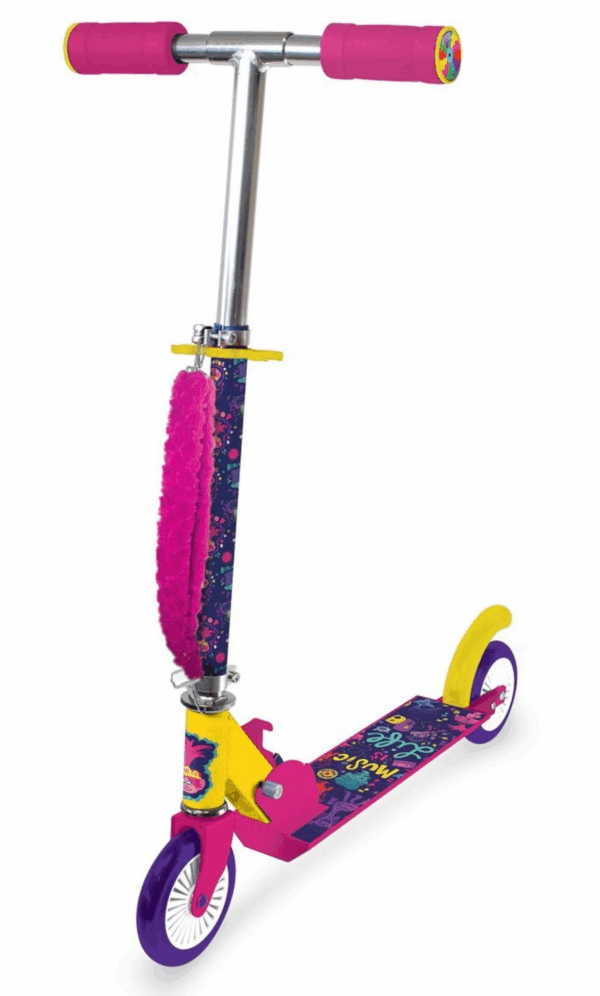 Trolls Patinete 2 ruedas plegable D'arpeje