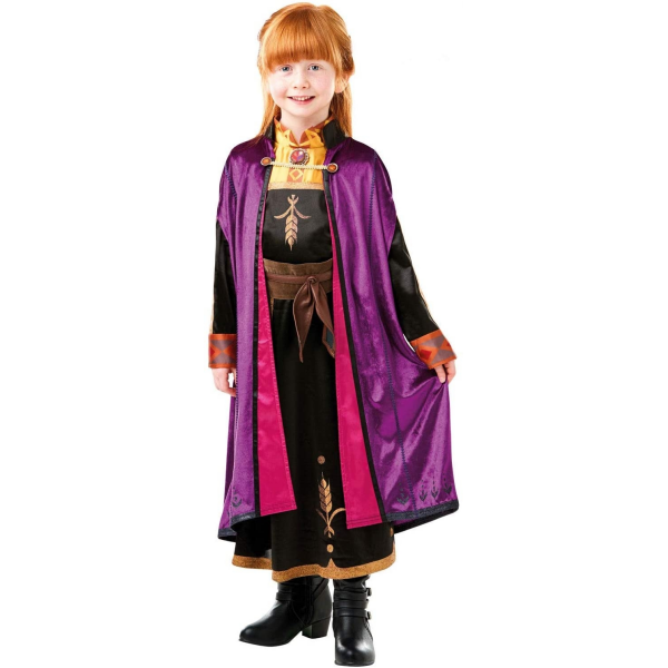 Disfraz Anna Frozen 2 Deluxe T. S Rubies 300507S