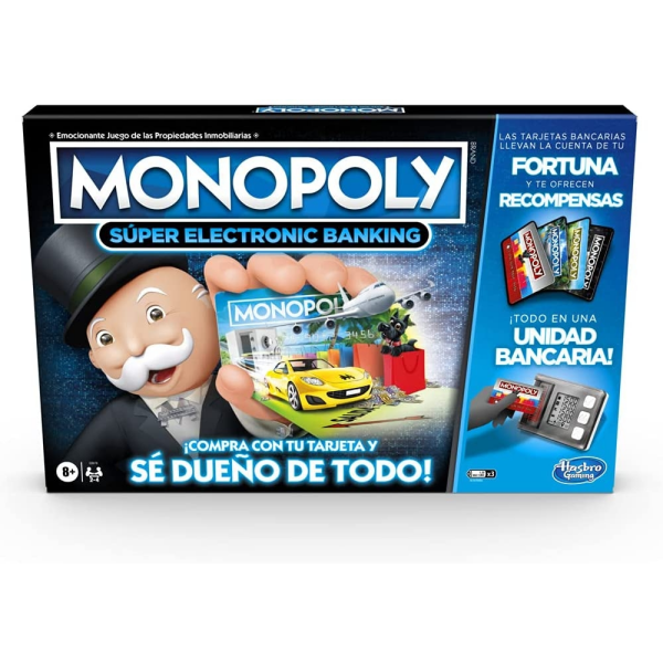 Monopoly Super Electronic Banking Hasbro E8978