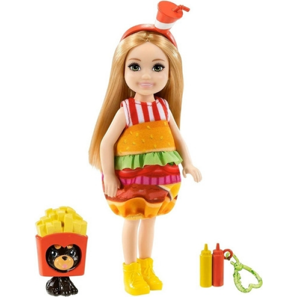 Chelsea Disfraz Burguer Mattel GRP69