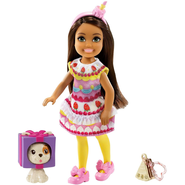 Chelsea Disfraz de Tarta con Accesorios Mattel GRP71