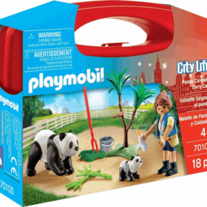 Maletin de Pandas y Cuidadora Playmobil 70105