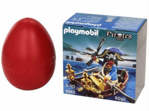 Huevo Pirata con Bote Playmobil 4942