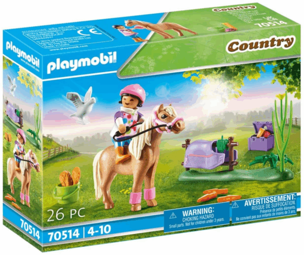 Poni Coleccionalbe Islandes Playmobil 70514