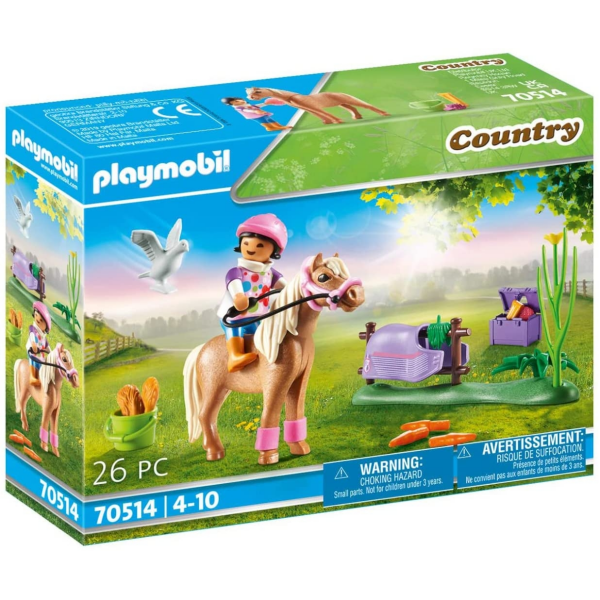 Poni Coleccionalbe Islandes Playmobil 70514