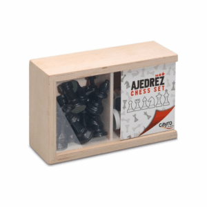 Fichas de Ajedrez en Caja Madera Nº 4 Cayro