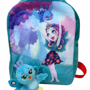 Mochila peluche enchantimals con peluche skunk