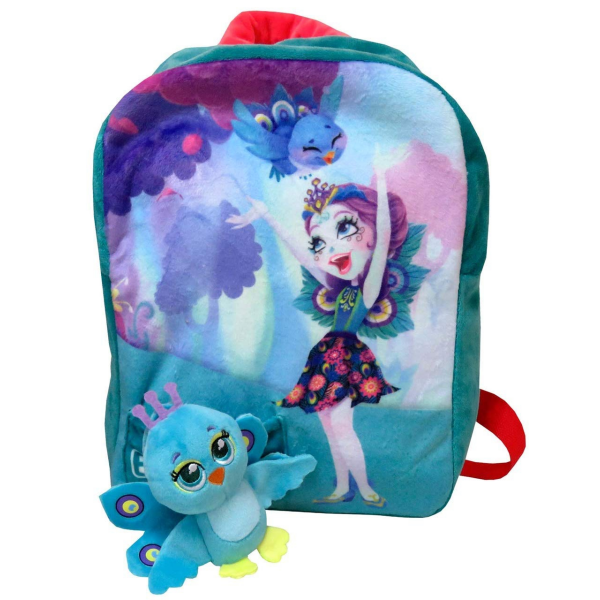 Mochila peluche enchantimals con peluche skunk