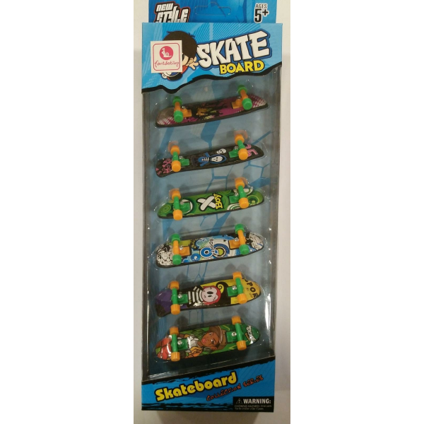 Blister 6 Monopatines 6 unidades Import