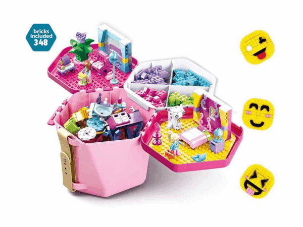 Bucket Rosa Sluban