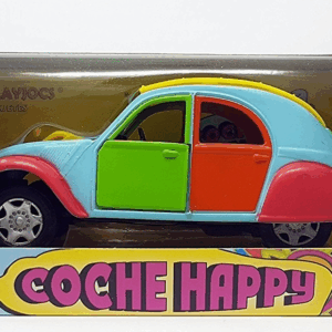 Coche Happy Citröen 2cv multicolor escala 1:43