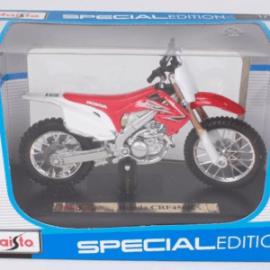 Moto Honda CRF450R escala 1:18 Maisto