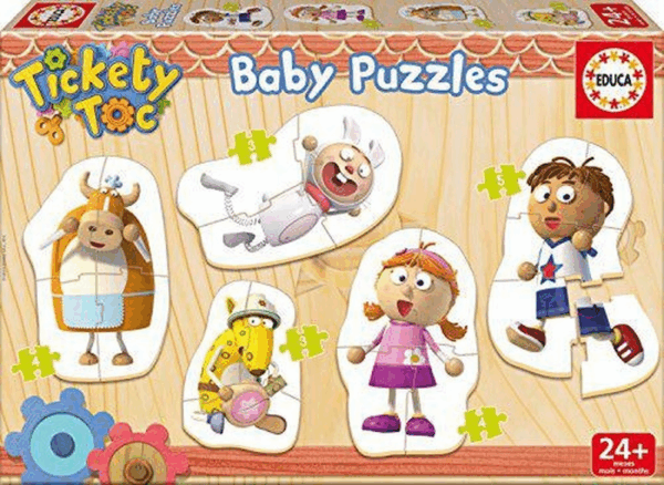 Baby Puzzle Progresivo 24 meses Tickety Toc Educa 15893