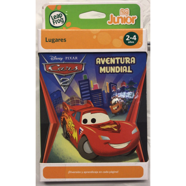 Libro de actividades Tag Junior Cars 2 Cefa Leap Frog