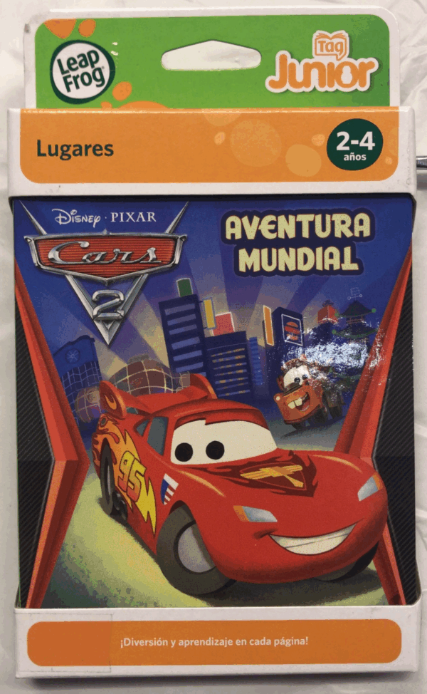 Libro de actividades Tag Junior Cars 2 Cefa Leap Frog