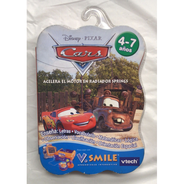 Catrucho cars para consola Vsmile Vtech
