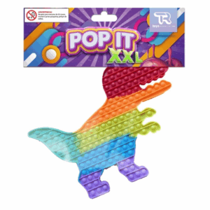 Pop it xxl dinosaurio colores vivos