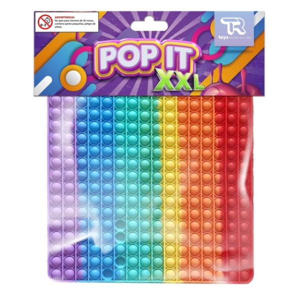 Pop it xxl cuadrado tonos vivos