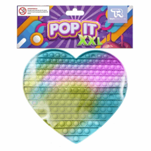 Pop it xxl corazon tonos pastel