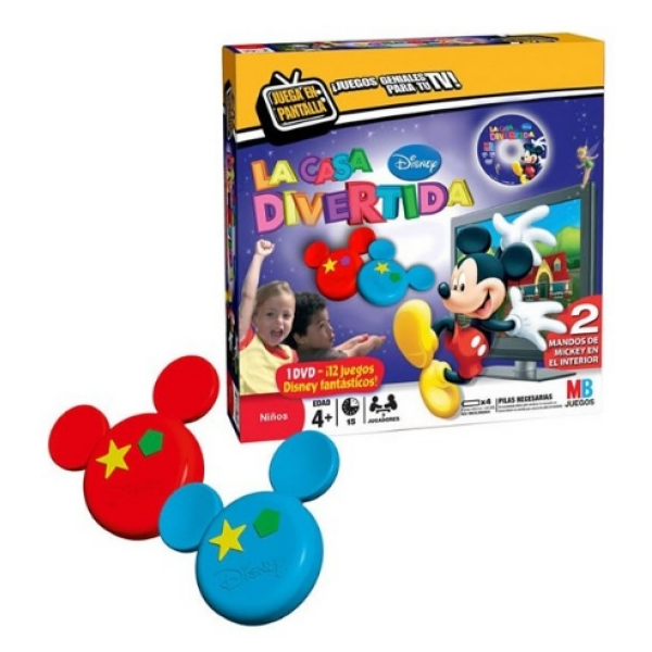 La casa divertida de Mickey DVD MB juegos 6343