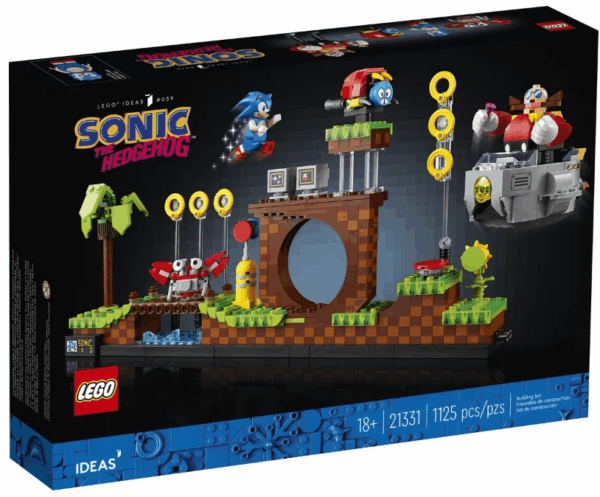 Sonic the hedgehog green zone Lego Sonic 21331