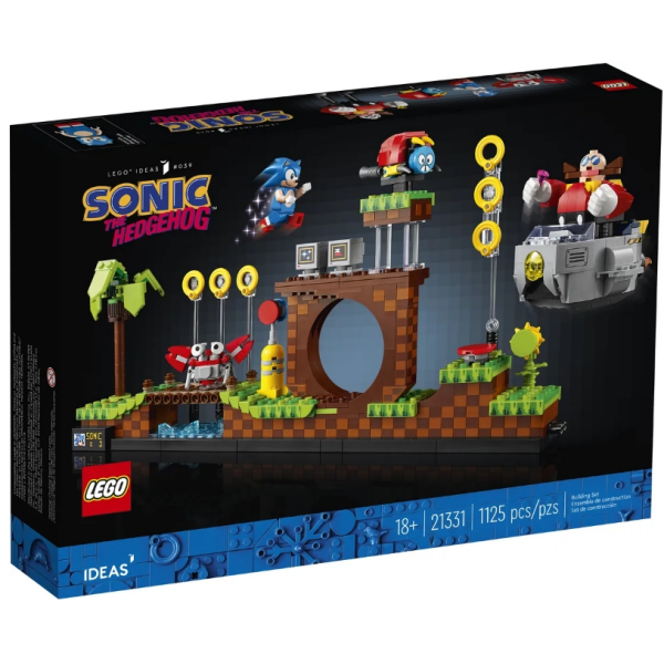 Sonic the hedgehog green zone Lego Sonic 21331