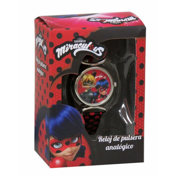 Reloj analogico ladybug