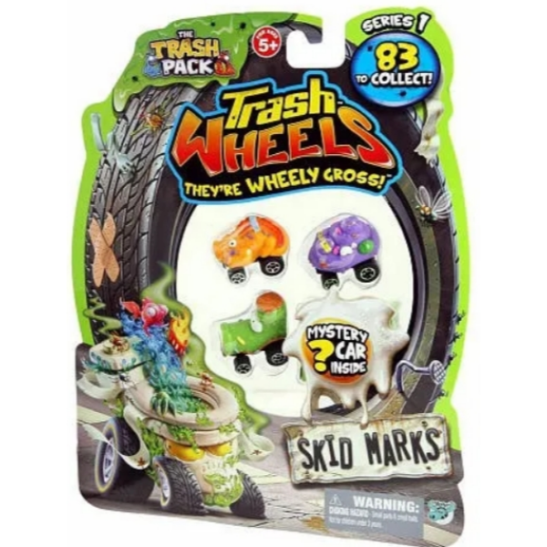 Pack trash wheels basurillas Skid Marks Serie 83
