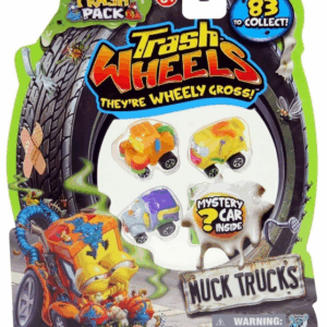Pack trash wheels basurillas Muck Trucks Serie 83
