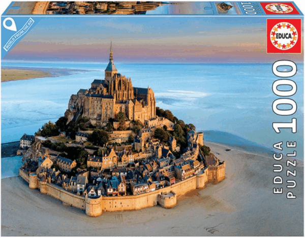 Educa puzzle 1000 piezas Mont Saint Michael Educa 19262