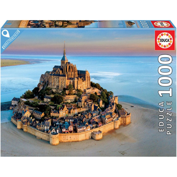 Educa puzzle 1000 piezas Mont Saint Michael Educa 19262