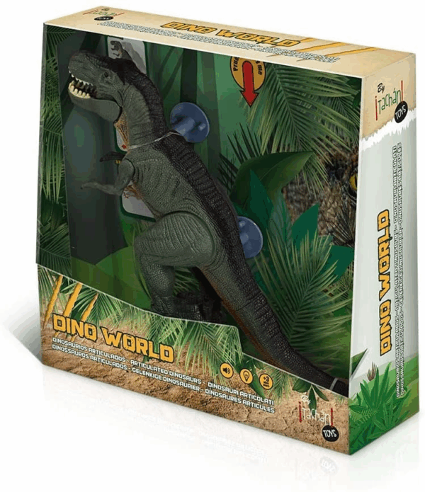 Dinosaurio T Rex Camina con Luces y Sonidos Tachan