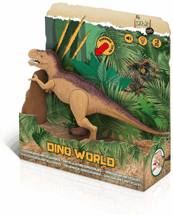 Dino T Rex Luces y Sonidos Tachan