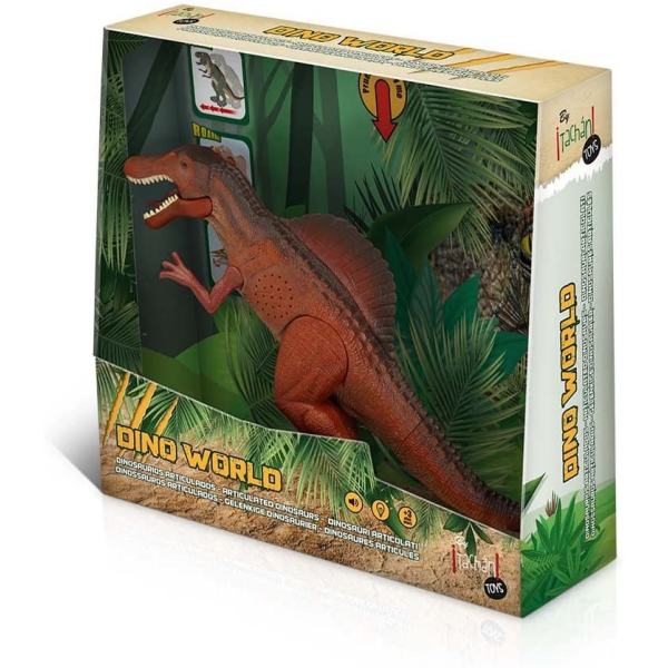Spinosaurus Camina con Luces y Sonidos Tachan