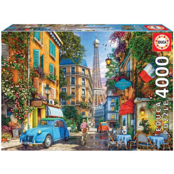 Educa Puzzle 4000 piezas Calles de Paris Medidas: 136 x 96 cm Educa 19284
