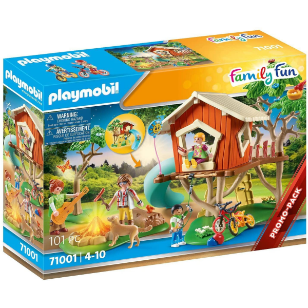 Aventura en la Casa del Arbol con Tobogan Playmobil 71001