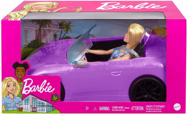 Barbie y su Descapotable Mattel HBY29