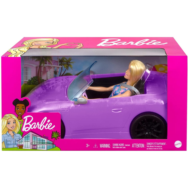 Barbie y su Descapotable Mattel HBY29