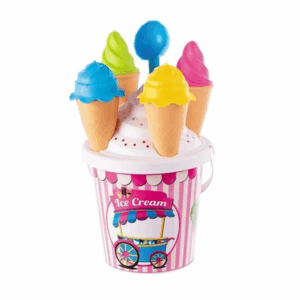 Cubo de Playa AVC Ice Cream (18 cm)