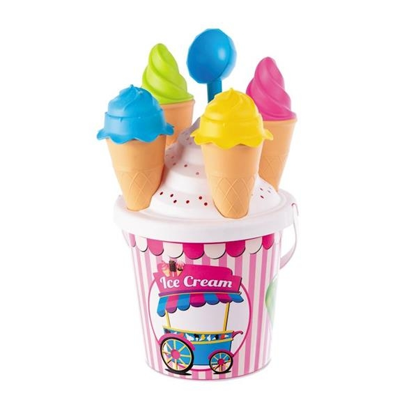 Cubo de Playa AVC Ice Cream (18 cm)